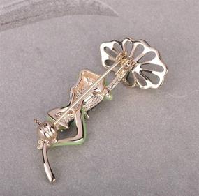 img 1 attached to 🐸 Fashionable Frog Enamel Lapel Pin - Party Valentine Brooch Collar Jewelry Gift | Durable and Functional