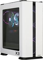 💻корпус для игрового пк zalman mid tower (x3 белый): полный контроль rgb led вентиляторов с адресной поддержкой - конструкция без необходимости использования инструментов логотип