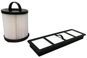 img 1 attached to 🔄 High-Quality HEPA Filter Replacement Set Compatible with Eureka AirSpeed Bagless Upright