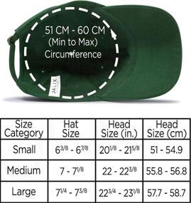 img 1 attached to 🧢 DALIX Baseball Cap Dad Hat: Classic Cotton Adjustable Blank Unstructured Soft Cap for Men and Women