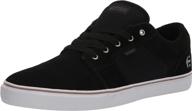 👟 etnies barge skate green black men's shoes - stylish sneakers for fashionable individuals logo