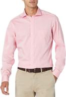 👔 stylish non-iron pocket men's clothing with buttoned tailored cutaway collar logo