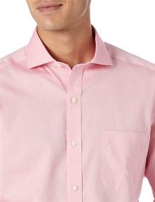 img 2 attached to 👔 Stylish Non-Iron Pocket Men's Clothing with BUTTONED Tailored Cutaway Collar