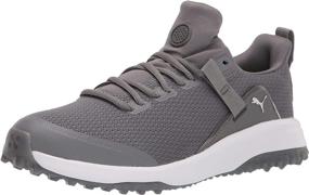 img 4 attached to Step Up Your Game with PUMA's Mens Fusion Golf Shoes in White Quarry