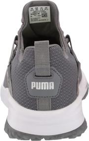 img 2 attached to Step Up Your Game with PUMA's Mens Fusion Golf Shoes in White Quarry