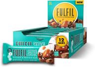 fulfil vitamin and protein bars: chocolate salted caramel | snack-sized bars with 15g protein and 8 essential vitamins, including vitamin c | pack of 12 logo