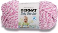 👶 розовая пряжа для пледа bernat baby twist - мягкая, 10,5 унций клубок - идеально подходит для детских проектов - покупайте сейчас! логотип