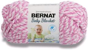 img 3 attached to 👶 Розовая пряжа для пледа Bernat Baby Twist - Мягкая, 10,5 унций клубок - Идеально подходит для детских проектов - Покупайте сейчас!