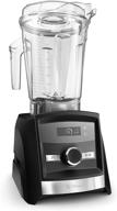🍹 vitamix a3300 ascent series smart blender: professional-grade with 64 oz. low-profile container in black logo
