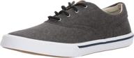 👟 stylish and comfortable: sperry men's striper washed sneaker shoes for men logo