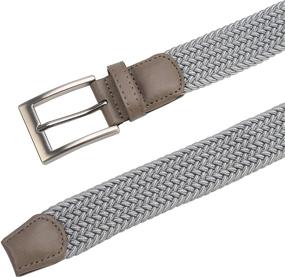 img 2 attached to 👔 Explore the Premium Lavemi Braided Woven 35 23590 1 Men's Accessories Belt Collection