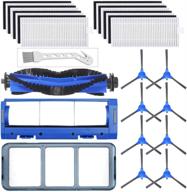 🔧 complete replacement parts kit for eufy robovac 11s, 30, 30c, 15c, 12, 35c - includes 8 filters, 8 side brushes, 1 main brush, 1 pre filter, 1 rolling brush guard логотип