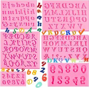 img 4 attached to 🧁 Универсальный набор силиконовых форм из 6 штук для смолы, мастики, шоколада, ручного мыла, печенья и льда