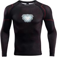 👕 men's compression shirt cosplay clothing for iron man shirts logo