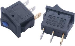 img 1 attached to Mxuteuk Illuminated Rocker Warranty KCD1 102NBU MY
