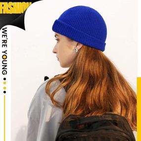 img 2 attached to 🧢 Winter Beanie Hats: Timeless Unisex Knit Caps for Optimal Warmth