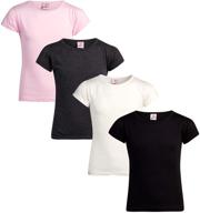 👚 premium quality real love girls' cotton t shirts in tops, tees & blouses - perfect for fashionable young girls logo