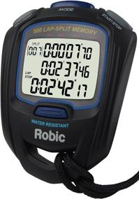 img 2 attached to Robic SC 757W Memory Stopwatch Black