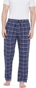 img 4 attached to Sleepwear Stretch Bottoms Pockets Drawstring Men's Clothing