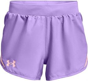 img 2 attached to Ultimate Performance: Under Armour Girls' Fly by Shorts