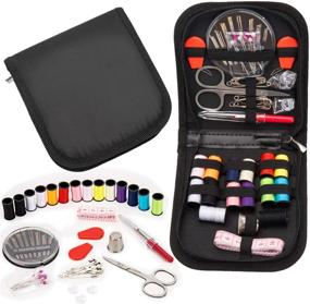 img 4 attached to 🧵 Okom Sewing Kit for Adults - 68Pcs Thread, Accessories & Supplies for Home, DIY, Travel