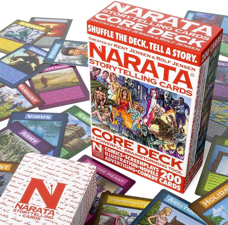 narata storytelling cards core deck 로고