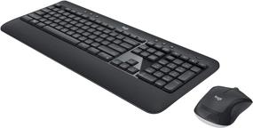 img 4 attached to 💻 Беспроводной комбинированный комплект клавиатуры и мыши Logitech MK540 Advanced - Полный размер, защищенное соединение 2.4ГГц (обновленная версия)