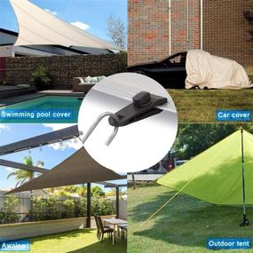 img 1 attached to Awnings Outdoor Camping Canopies Swimming