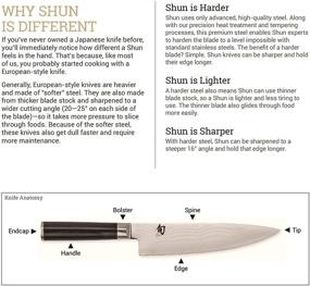 img 1 attached to Shun TDM0790 Premier Combination Honing Steel - 9-Inch: High-Quality Maintenance Tool for Sharpening Knives