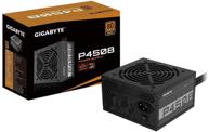 🔌 блок питания gigabyte gp-p450b (сертифицированный по стандарту 80 plus bronze, тихий вентилятор, активная защита от перегрузки) - улучшенный seo логотип