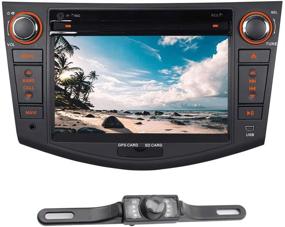 img 4 attached to 🚗 TURE Car In-Dash Stereo Navigation Radio: Toyota Rav4 2006-2012 + Wireless Rearview Camera & 16G Map Card