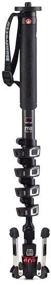 img 1 attached to Manfrotto MVMXPROC5: Xpro Fluid Video Carbon Fibre Monopod - Professional Black Kit for Portable Videography