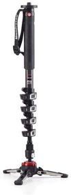 img 4 attached to Manfrotto MVMXPROC5: Xpro Fluid Video Carbon Fibre Monopod - Professional Black Kit for Portable Videography