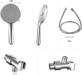 img 3 attached to Pressure Shower Showerhead Handheld Stainless