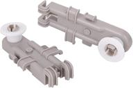 🔧 high-quality 2-pack of wp8268743 8268743 upper rack wheel replacement parts for whirlpool kenmore dishwasher - perfect substitute for 830899, ap6012252, ps11745459, eap11745459 логотип