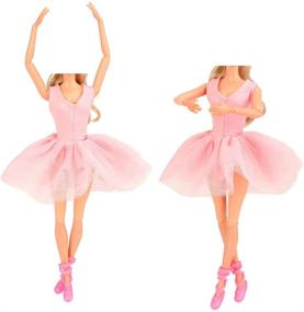 img 2 attached to 🩰 BARWA Ballerina Clothing Sets with Stylish Accessories