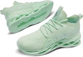 img 1 attached to 👟 Men's Lightweight Walking Sneakers - Caitin Athletic Shoes