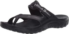 img 4 attached to 🌴 Женские сандалии Skechers Foamies Reggae Rainforest - оптимально для SEO