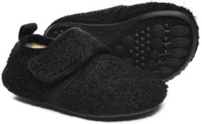 img 3 attached to 👟 Comfortable and Non-Slip Lightweight House Slippers Shoes for LoveKids Toddler Boys and Girls: Perfect for Indoor and Outdoor Play