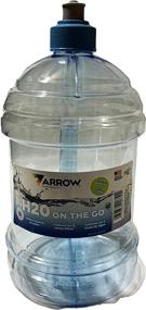 img 2 attached to 💧 Arrow Plastic 75001 H2O On The Go Water Bottle - 2.2 Liter