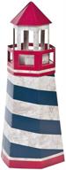 captivating light house centerpiece: 12 inches tall - perfect for nautical themed party decor logo