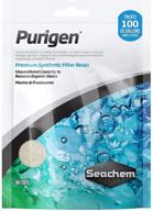 🐠 seachem purigen 100 ml. bag: ultimate aquarium fish tank filter media for effective filtration logo