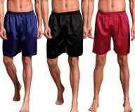 men's blue 2p boxer shorts underwear pajamas - clothing logo