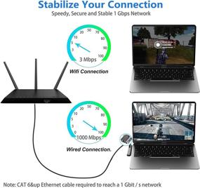 img 2 attached to SHARLLEN USB C Hub for Mac book Pro - 8 in 2 Adapter with Ethernet, HDMI, USB 3.0, SD & TF Card Reader, Thunderbolt 3 Port