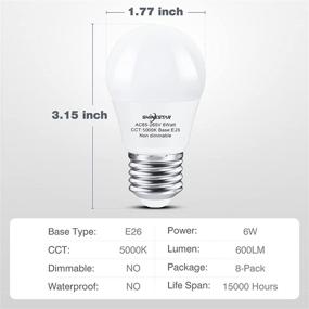 img 3 attached to 🌞 Enhanced Daylight Appliance Refrigerator: Non Dimmable for Optimal Brightness