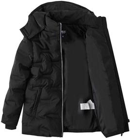 img 2 attached to M2C Stitch Hooded Insulated Jacket Boys' Clothing and Jackets & Coats