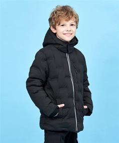 img 1 attached to M2C Stitch Hooded Insulated Jacket Boys' Clothing and Jackets & Coats