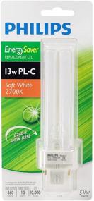 img 2 attached to 💡 Powerful Lighting Solution: Philips 230359 13 Watt Compact Fluorescent for Long-lasting Illumination