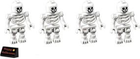 img 3 attached to LEGO Pirates Caribbean Minifigure Skeletons