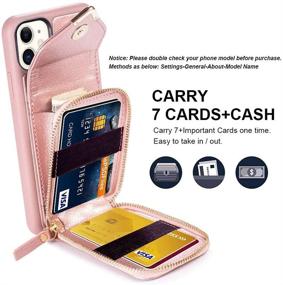 img 2 attached to IPhone 11 Wallet Case Cell Phones & Accessories for Cases, Holsters & Clips